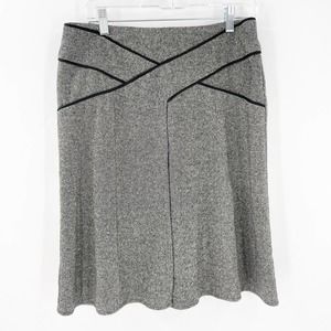 Nanette Lepore A-Line Wool Blend Short Skirt